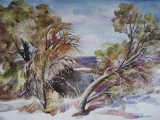 Olga Zakharova Art - Landscape - Canyon Side