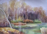 Olga Zakharova Art - Landscape - Springtime