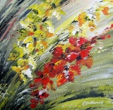 Olga Zakharova Art - Floral - Gladioluses Impression