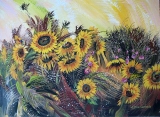 Olga Zakharova Art - Floral - Sunflower Dance