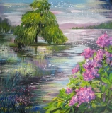 Olga Zakharova Art - Landscape - Magic Lake