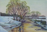 Olga Zakharova Art - Miniature - Yellow River