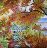 Olga Zakharova Art - Landscape - Autumn Conversation