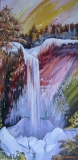 Olga Zakharova Art - Landscape - Frozen Waterfall
