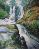 Olga Zakharova Art - Landscape - Waterfall
