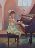 Olga Zakharova Art - Portrait - First Concert