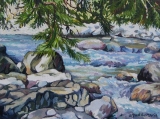 Olga Zakharova Art - Miniature - Lynn Valley River