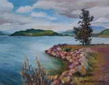 Olga Zakharova Art - Miniature - Harrison Lake