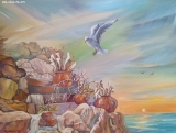 Olga Zakharova Art - Landscape - Deserted Island
