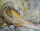 Olga Zakharova Art - Abstract - Birth of a Wave 