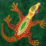 Olga Zakharova Art - Decorative Art  - Lizard