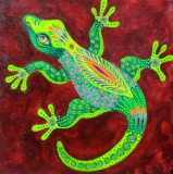Olga Zakharova Art - Decorative Art  - Lizard