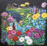Olga Zakharova Art - Floral - Flower's Garden