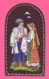Olga Zakharova Art - Folk Art - Matchmaking