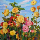Olga Zakharova Art - Floral - Sunny Flowers