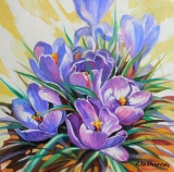 Olga Zakharova Art - Floral - Crocuses