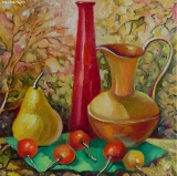Olga Zakharova Art - Still Life - Cherries On The Table