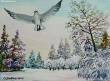 Olga Zakharova Art - Miniature - Snnowy Park