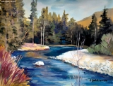 Olga Zakharova Art - Landscape - River