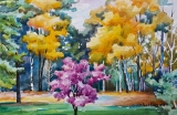 Olga Zakharova Art - Miniature - Beautiful Autumn