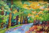 Olga Zakharova Art - Miniature - Fall Path