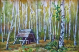 Olga Zakharova Art - Miniature - Birch Grove