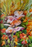 Olga Zakharova Art - Miniature - Garden Flowers 1