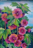 Olga Zakharova Art - Floral - Mallows