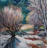Olga Zakharova Art - Landscape - Cold in the Lake