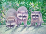 Olga Zakharova Art - Animals - Tree Racuns