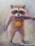 Olga Zakharova Art - Animals - Little Gangster