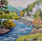 Olga Zakharova Art - Landscape - Way to the Whistler