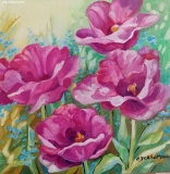 Olga Zakharova Art - Floral - Pink Tulips