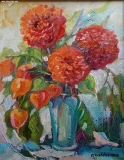 Olga Zakharova Art - Still Life - Autumn Bouquet