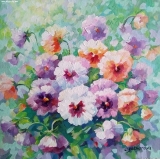 Olga Zakharova Art - Floral - Pansy Sumphony