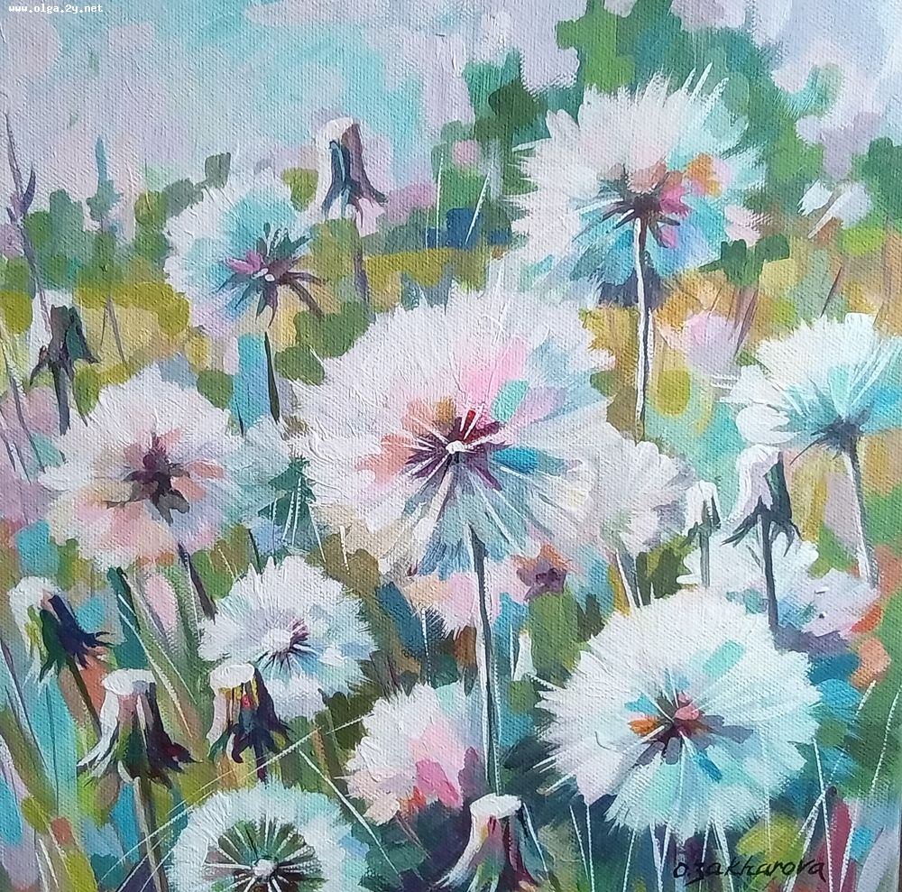 Soft Breez Over Dandelion