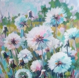 Olga Zakharova Art - Floral - Soft Breez Over Dandelion
