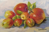 Olga Zakharova Art - Still Life - A Bunch Of Apples