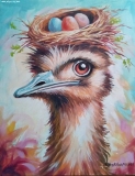 Olga Zakharova Art - Animals - Keeper of the Nest