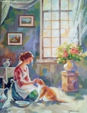 Olga Zakharova Art - Portrait - Gentle Morning