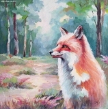 Olga Zakharova Art - Animals - Path of the Fox