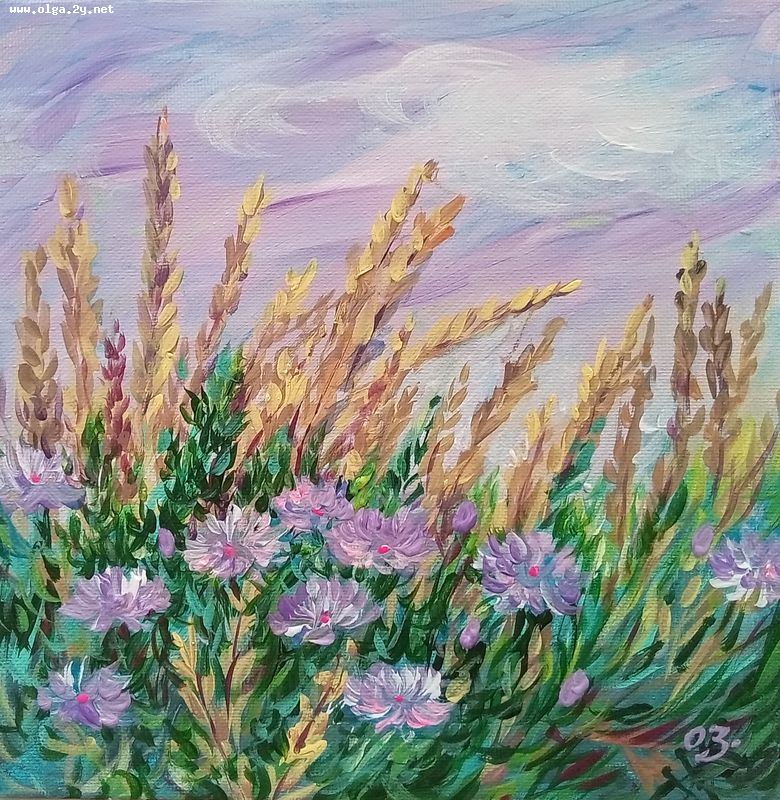 Purplish Field