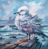 Olga Zakharova Art - Animals - Disheveled Seaguell