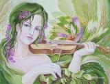Olga Zakharova Art - Portrait - Spring Melody