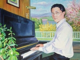 Olga Zakharova Art - Portrait - Anthony at the Piano