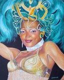 Olga Zakharova Art - Portrait - Caribbean Dancer
