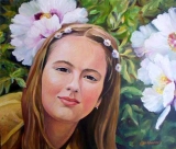 Olga Zakharova Art - Portrait - Spring Blooming